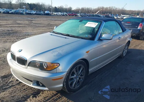 2004 BMW 330 Ci z USA, uszkodzony, nr VIN WBABW534X4PL48076